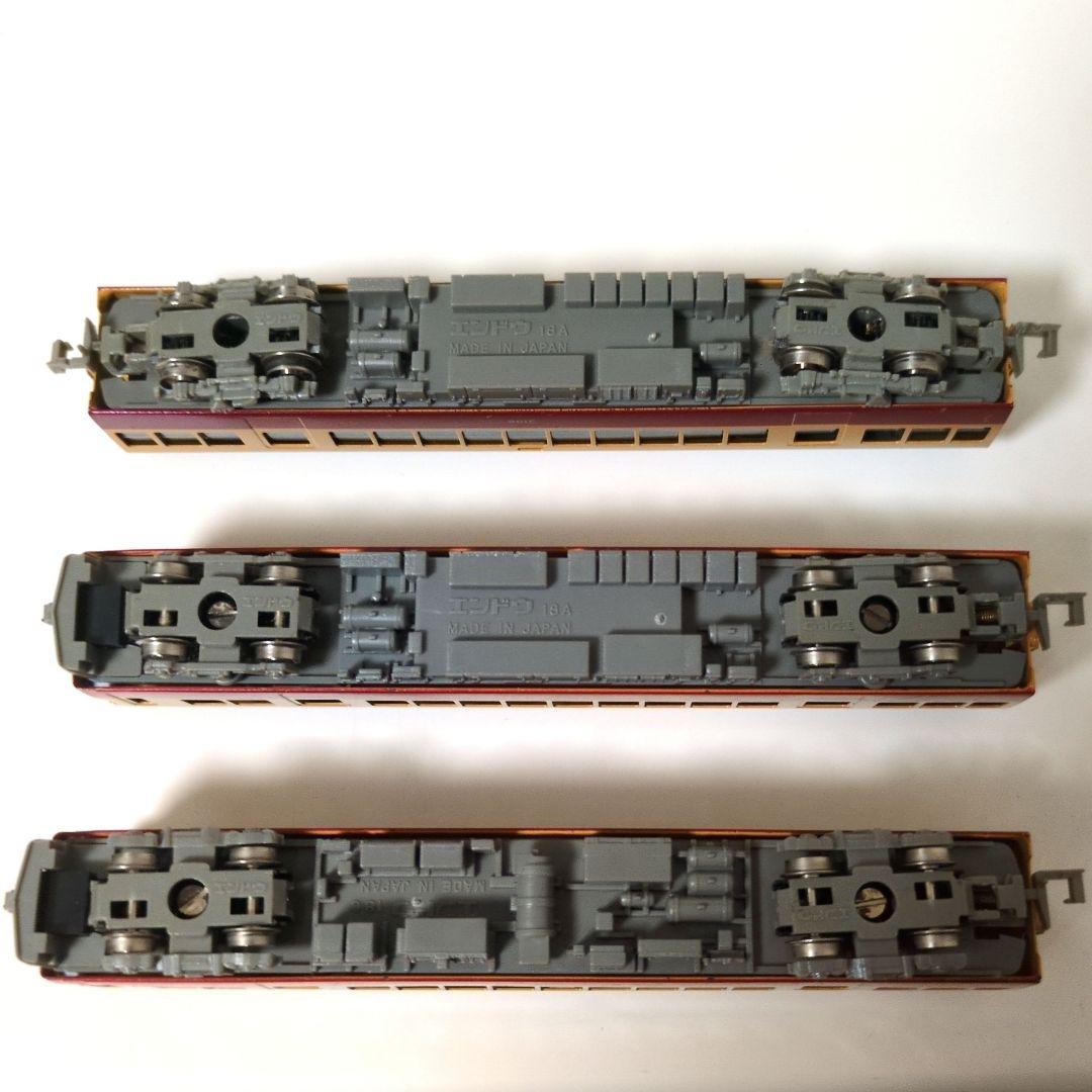 希少 エンドウ京阪3000系 金属モデル社員配布記念品3両セット＋1両(当時物)