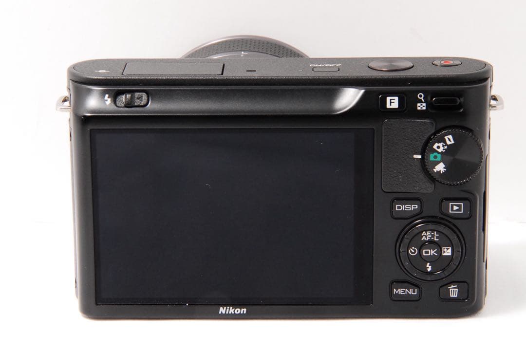 【低ショット477回】Nikon 1 J1 ブラック 元箱付き 初心者おすすめ