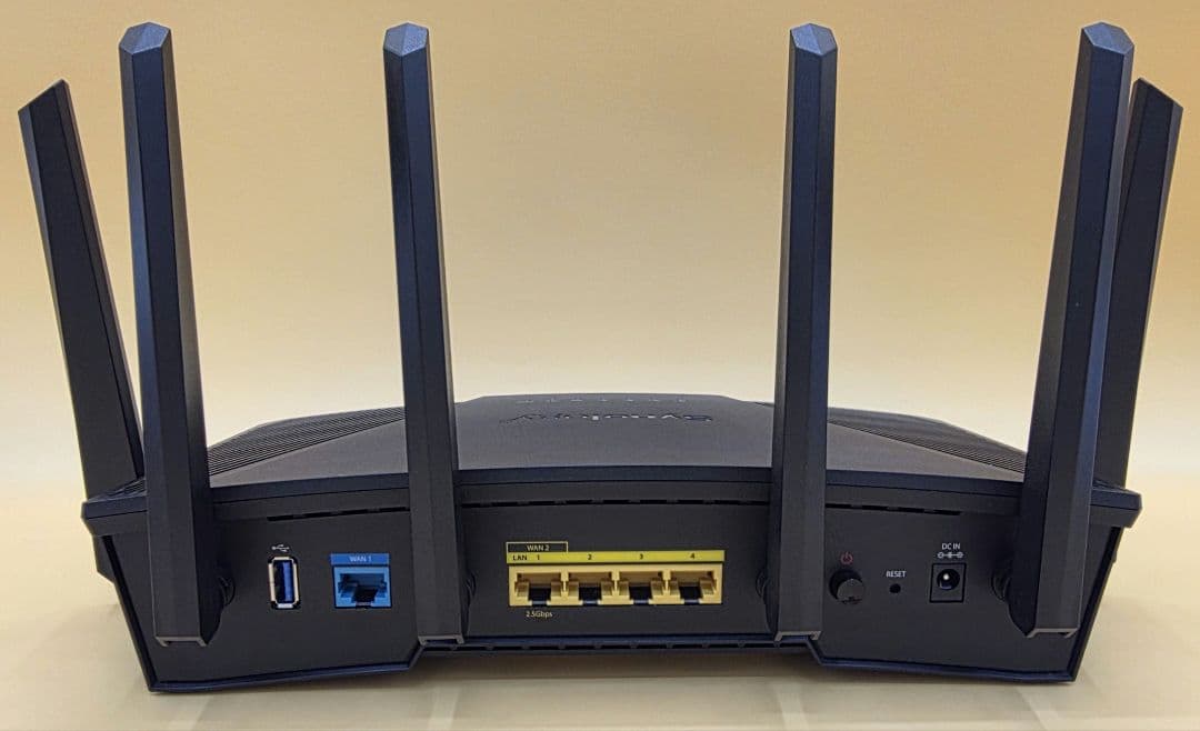 Synology RT6600ax トライバンドWi-Fi 6ルーター ①