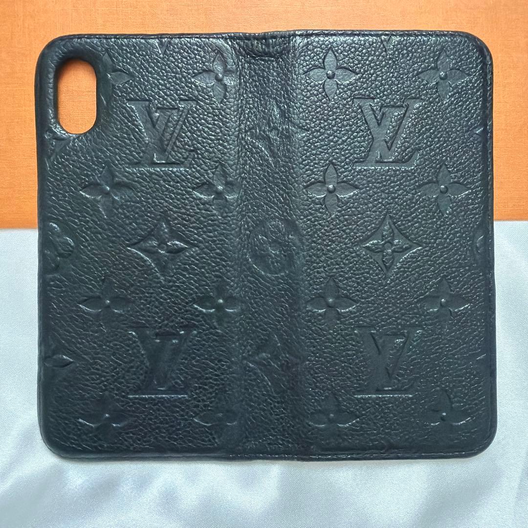 ルイヴィトン モノグラム iPhoneケース x/xs用 黒