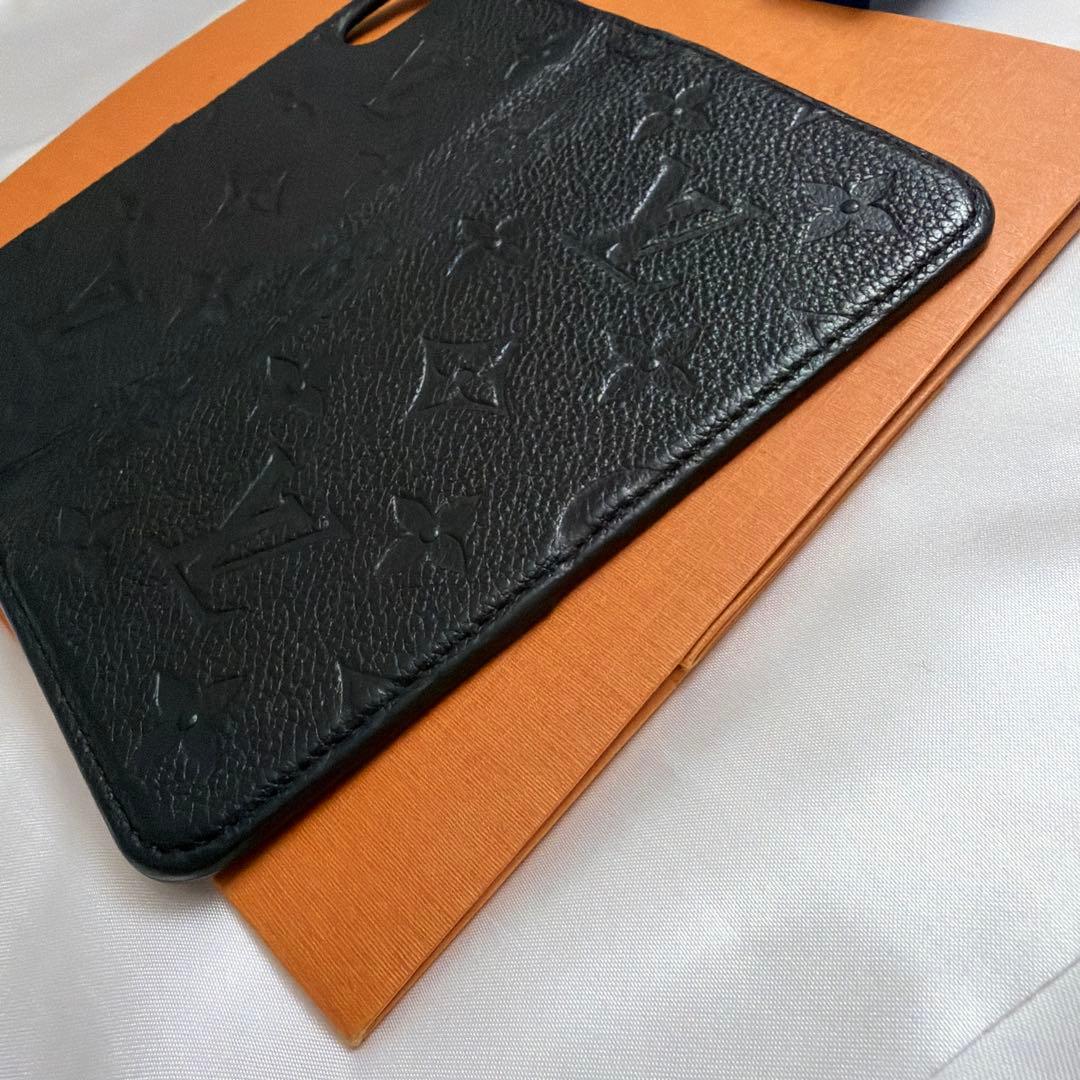 ルイヴィトン モノグラム iPhoneケース x/xs用 黒