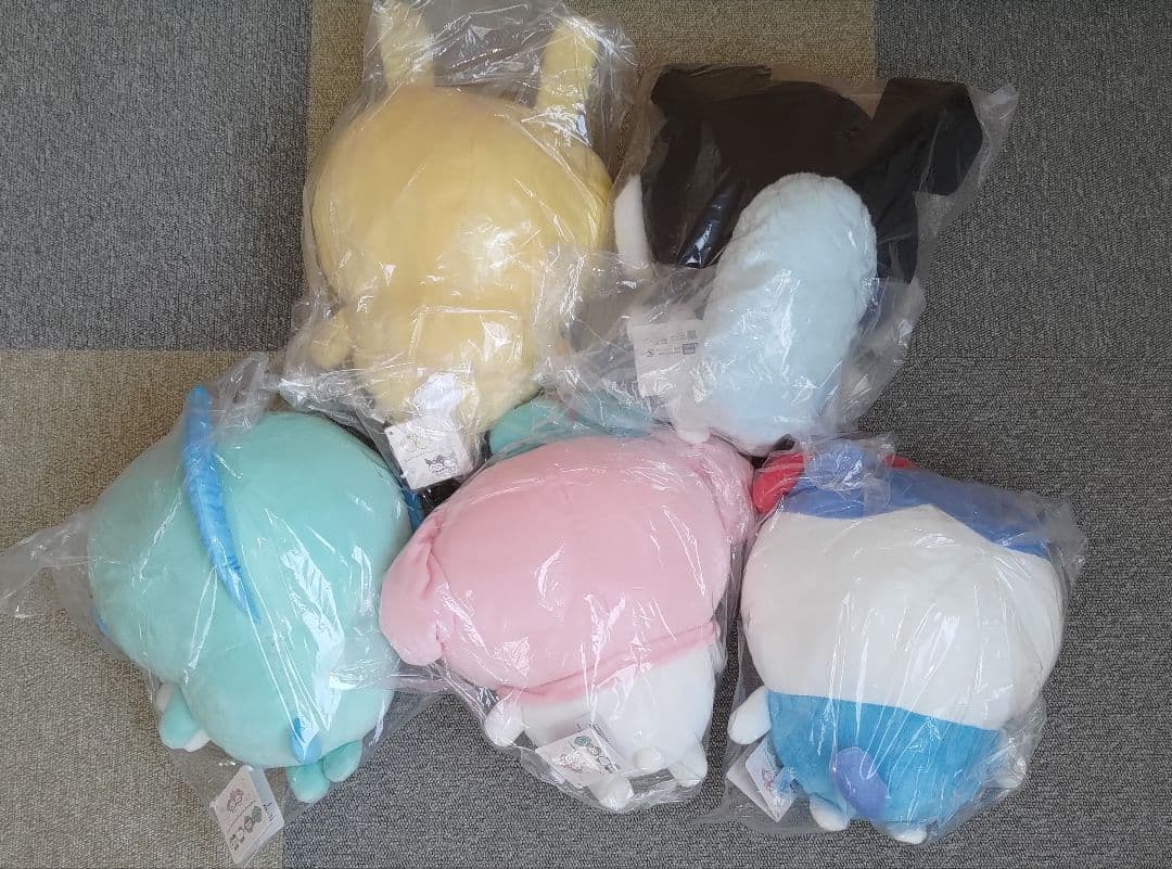 ちいかわ サンリオキャラクターズ BIG ぬいぐるみ①② コンプリート 未開封