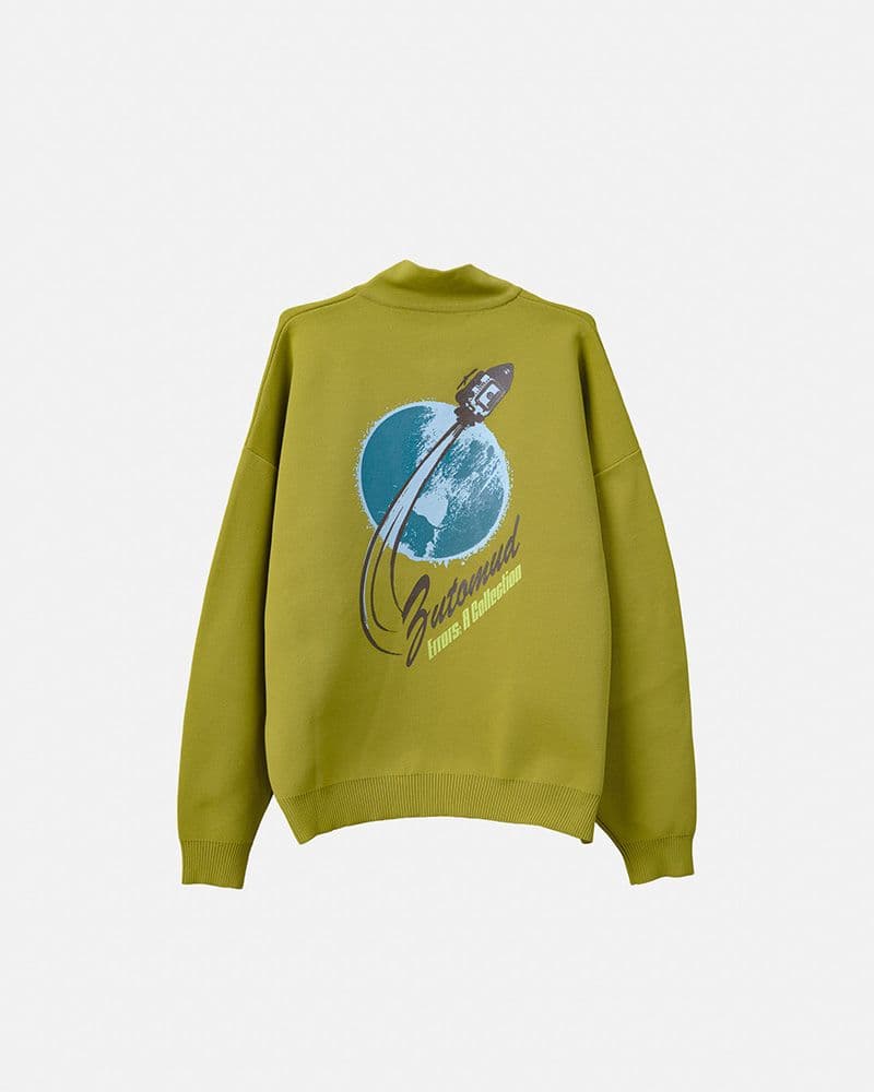 ミュージシャン Zutomud Sweatshirt (Yellow Green)M-L