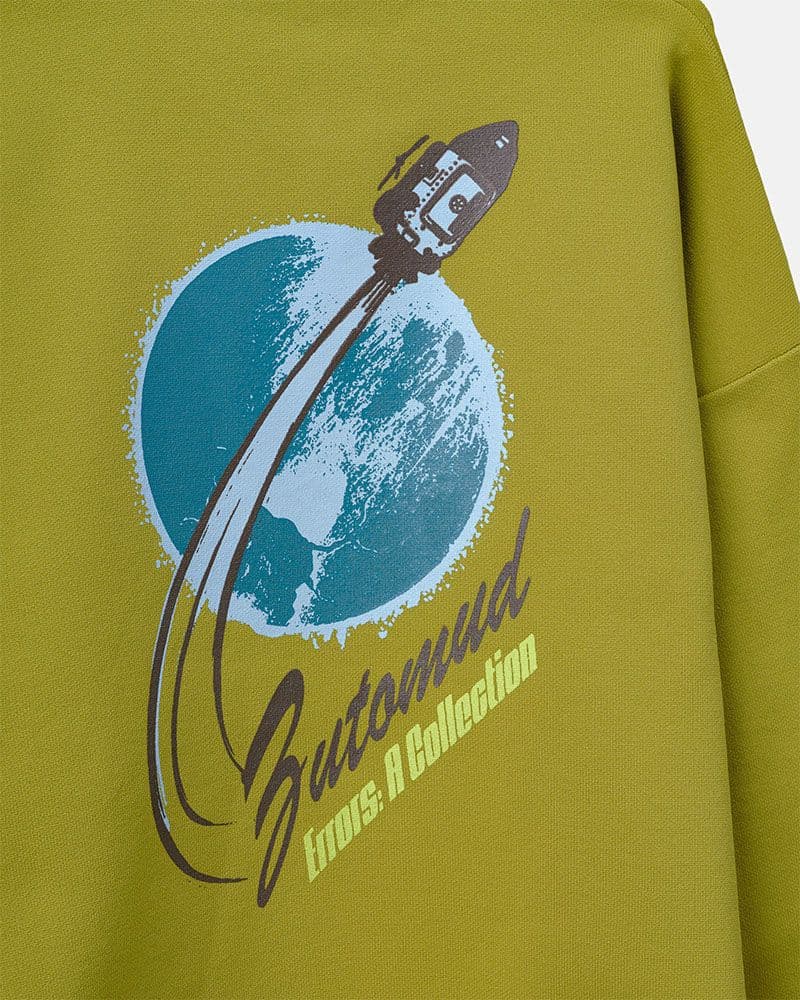 ミュージシャン Zutomud Sweatshirt (Yellow Green)M-L