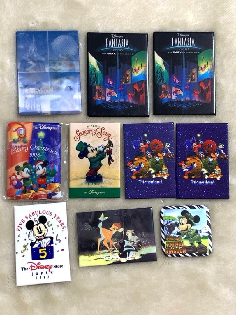 ディズニー ピンバッジ ピンズ 缶バッジ まとめ売り 43点