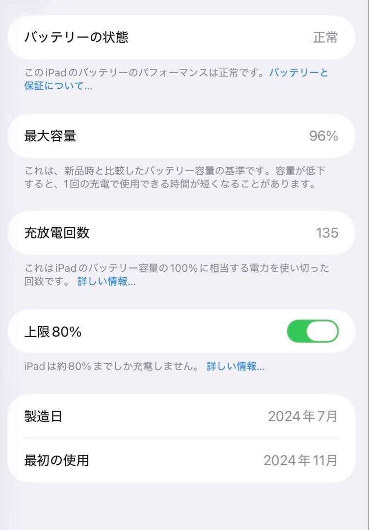 iPad mini 第7世代 スターライト 128GB Wi-Fi