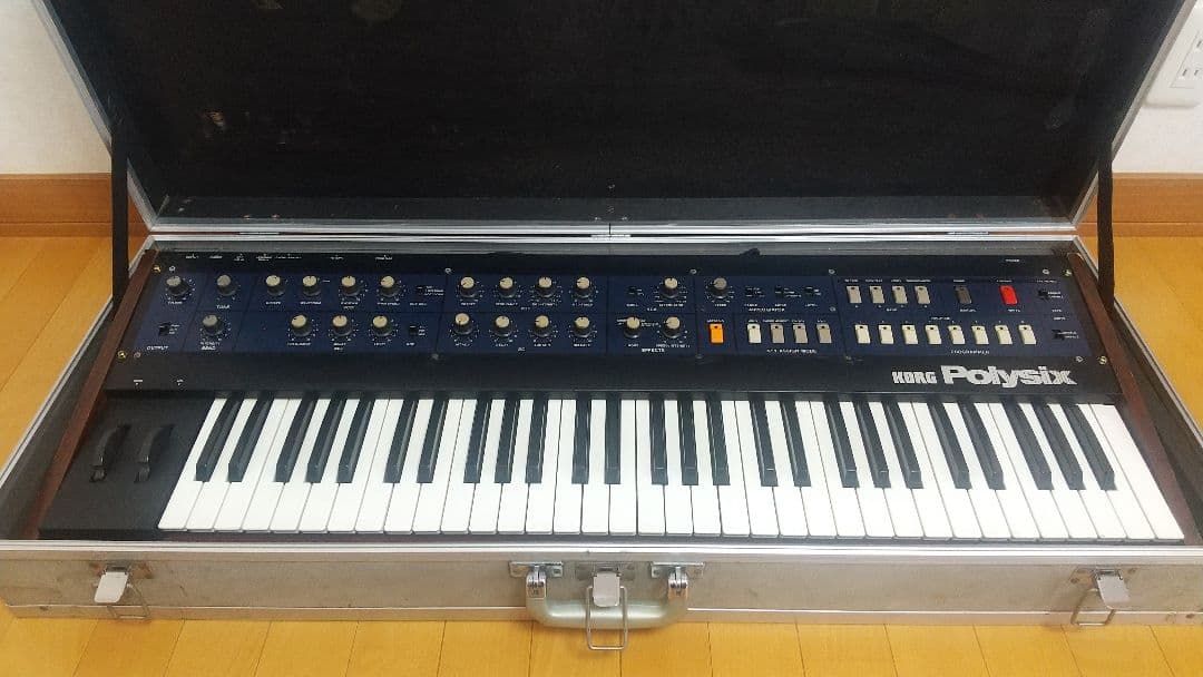 【希少】KORG POLYSIX PS-6 アナログシンセサイザー ハードケース