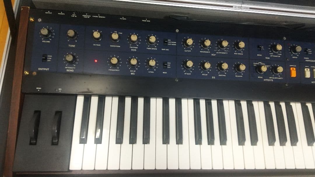 【希少】KORG POLYSIX PS-6 アナログシンセサイザー ハードケース
