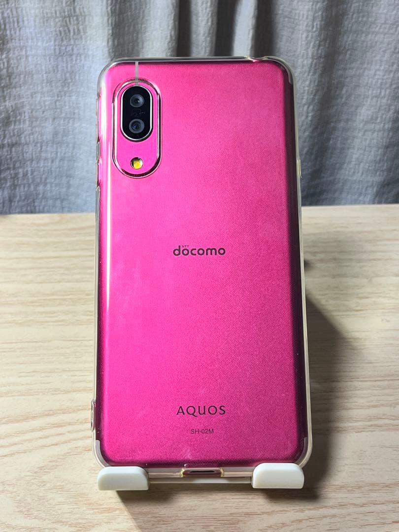 ♫ 超美品 AQUOS sense3 SH-02M ピンク SIMフリー
