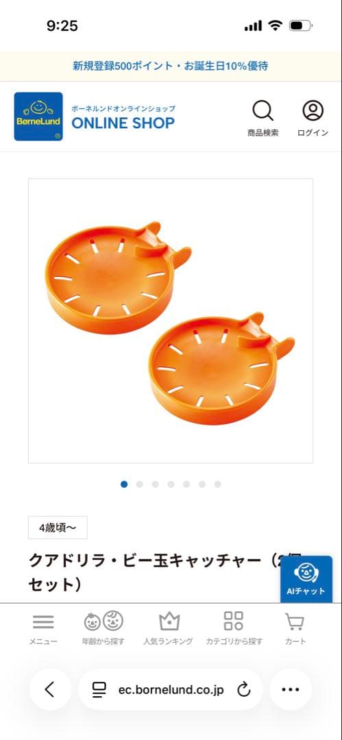 BorneLund クアドリラツイストレールセット