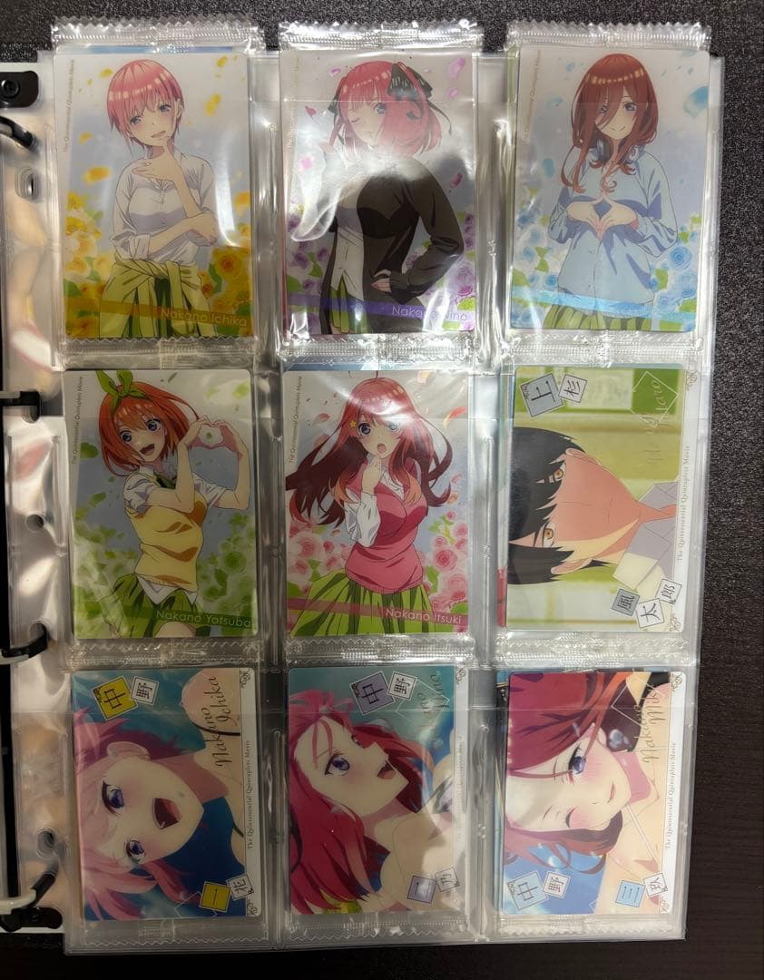 週末限定特別タイムセール　五等分の花嫁　ウエハース　初弾〜最新弾まで