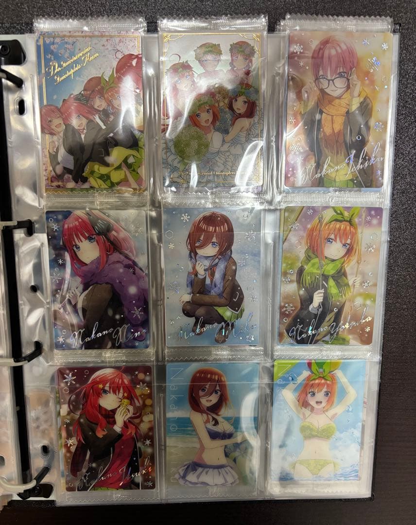 週末限定特別タイムセール　五等分の花嫁　ウエハース　初弾〜最新弾まで