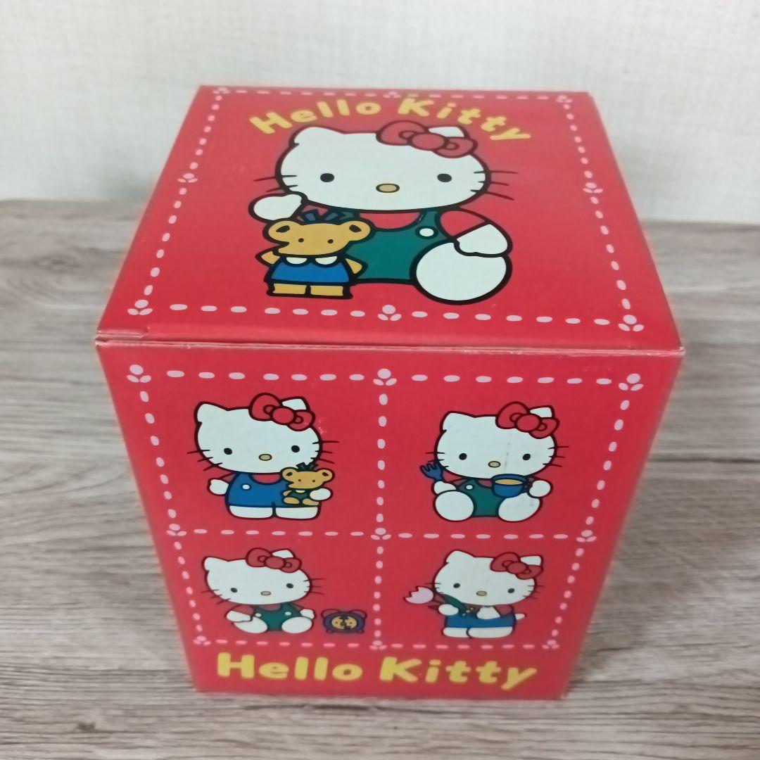 激レア　箱付き　ハローキティ　ポットS　ガラス製　保存容器　1990年