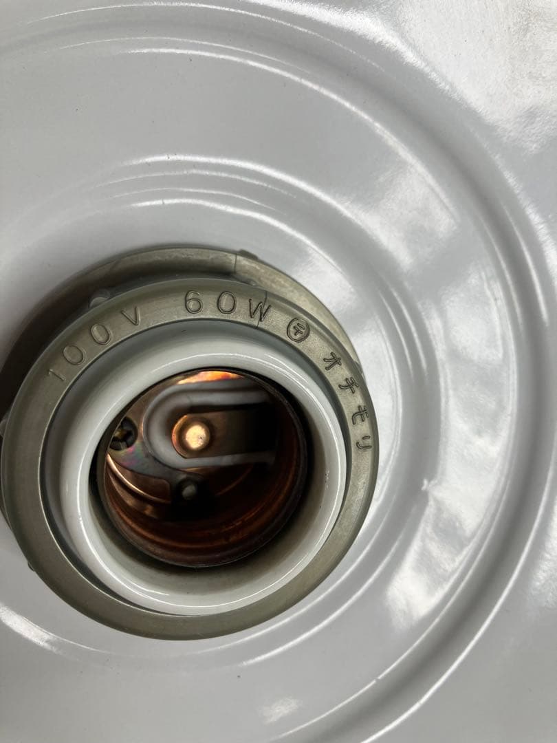 街灯　電灯笠昭和時代当時物アンティーク