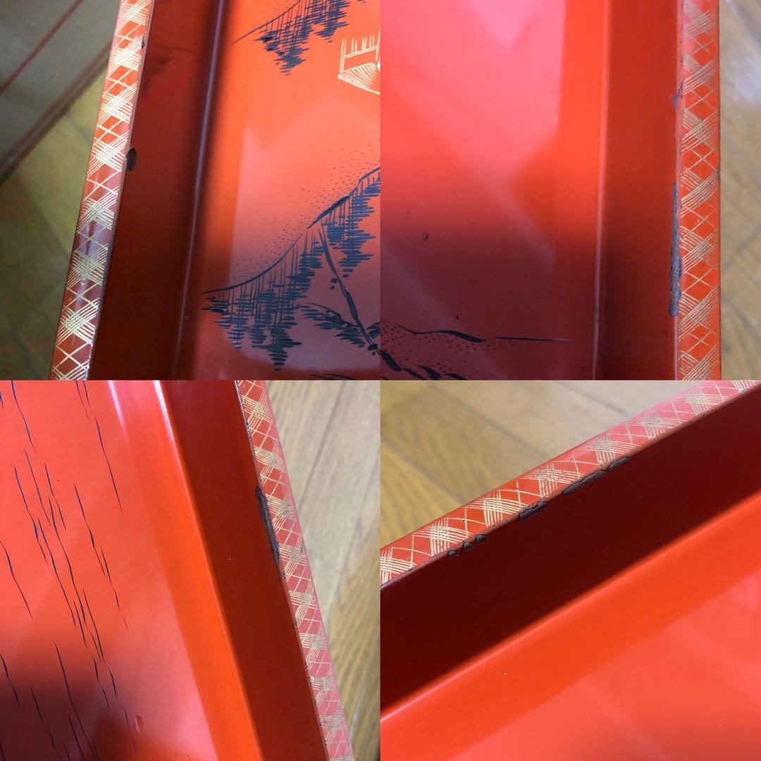 蒔絵 漆卓 飾り台 置台 卓袱台 うるし 古道具 古民家 骨董 古美術