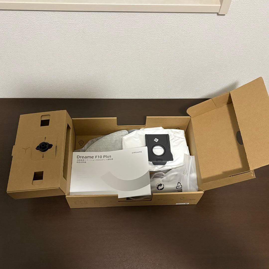 【ほぼ未使用/使用１回短時間のみ】Dreame F10 Plus ロボット掃除機