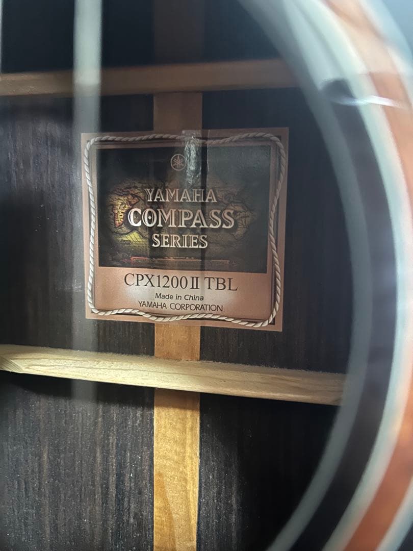 【動作確認済み】YAMAHA CPX1200II TBL エレアコ
