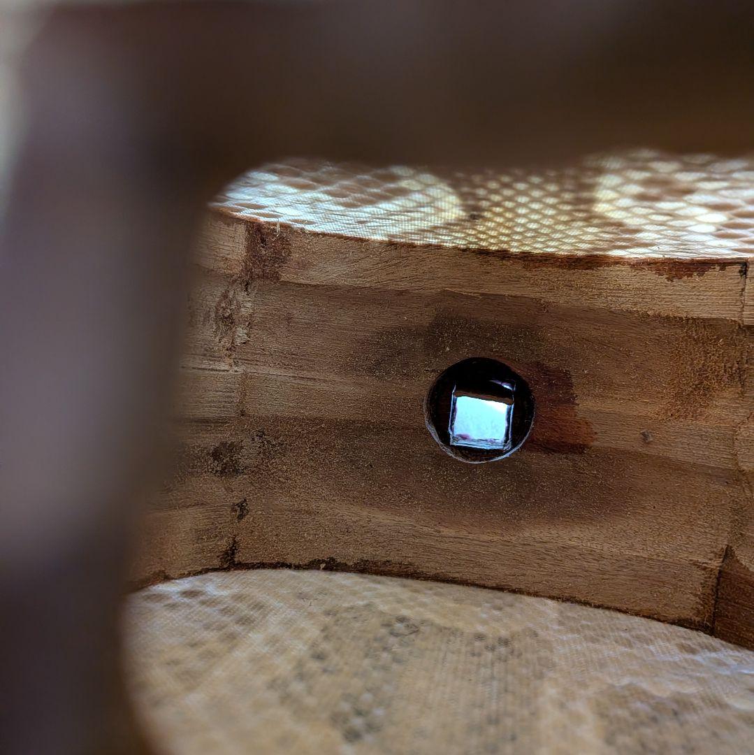 沖縄三線　本革　縞黒檀　　スンチー塗り　付属品沢山アリ