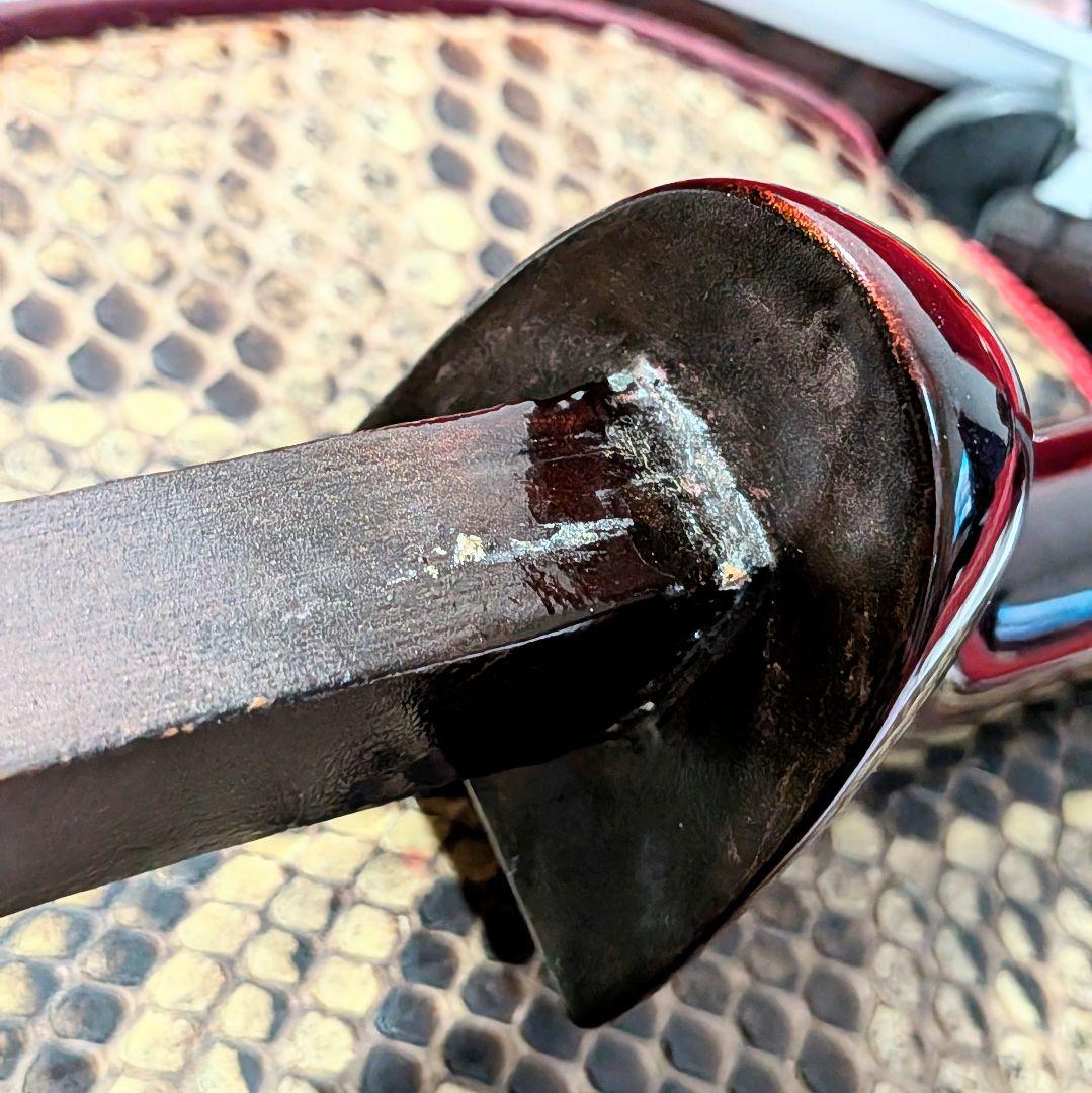 沖縄三線　本革　縞黒檀　　スンチー塗り　付属品沢山アリ