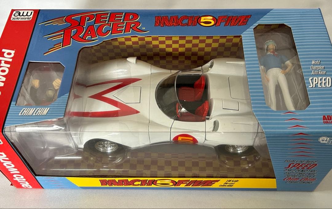 スピード・レーサー MACH 5 1/18 マッハGOGOGO 新品未開封品