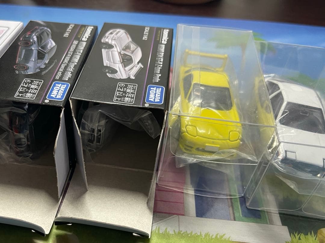 トミカ 4台セットGTR Z-tune NISMO AE86 RX-7