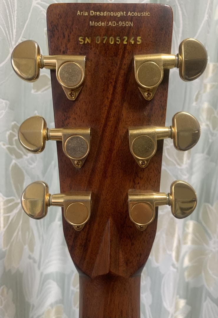 Aria Dreadnought AD-950Nオール単板【弾きやすさ◎音質◎】