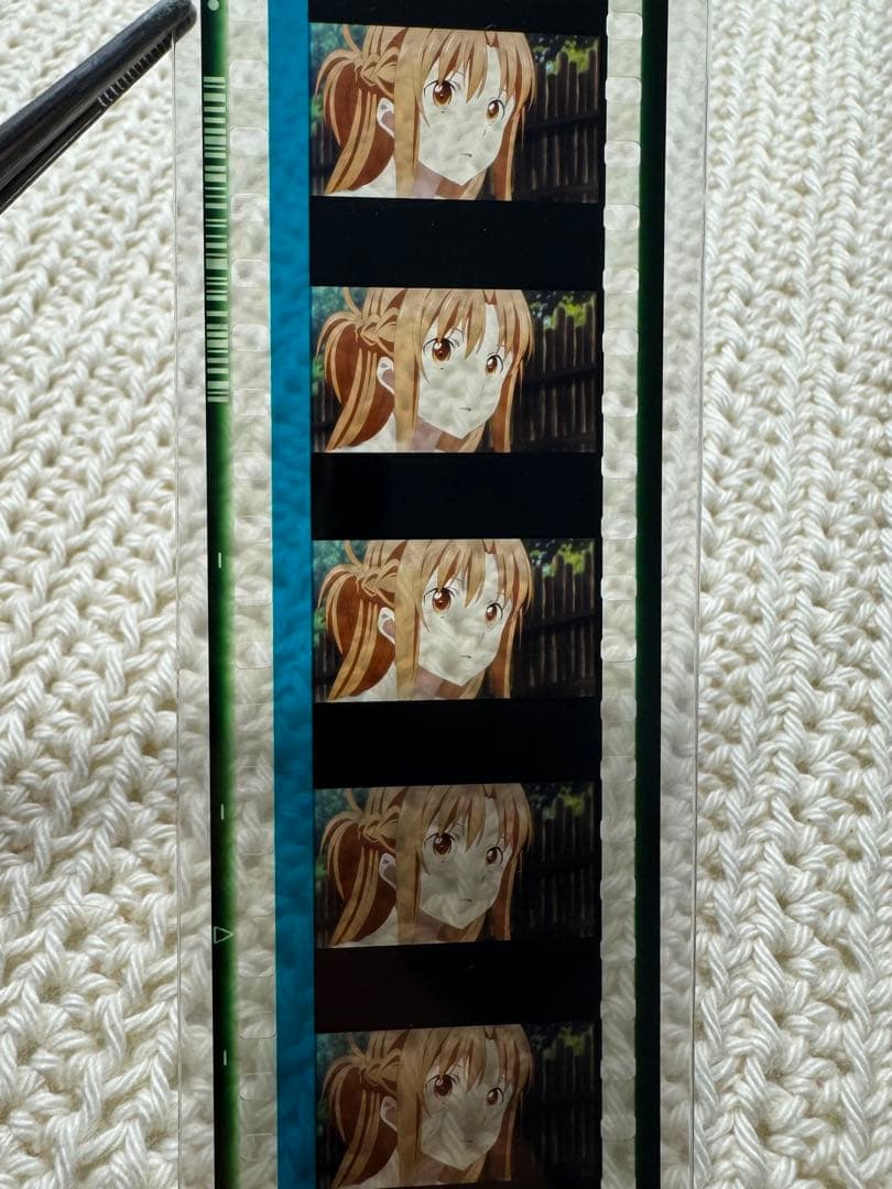 ソードアートオンライン コマフィルム キリト アスナ プログレッシブ　3枚セット
