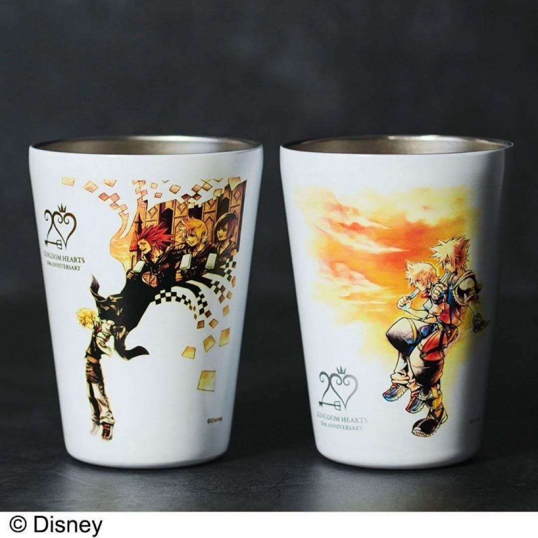 ディズニー キングダムハーツ 20周年 セブン タンブラー 2つ折り財布