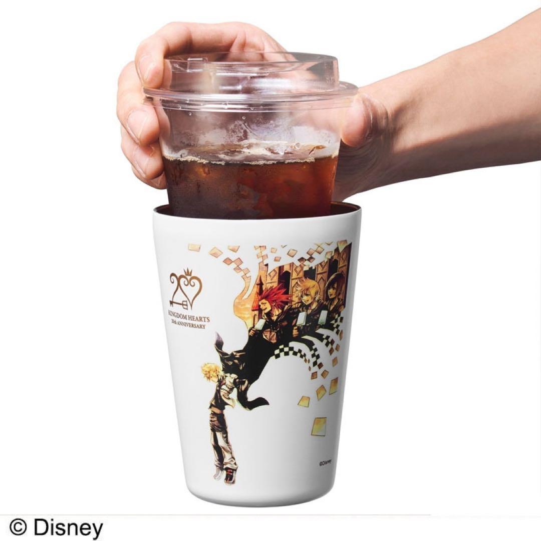 ディズニー キングダムハーツ 20周年 セブン タンブラー 2つ折り財布
