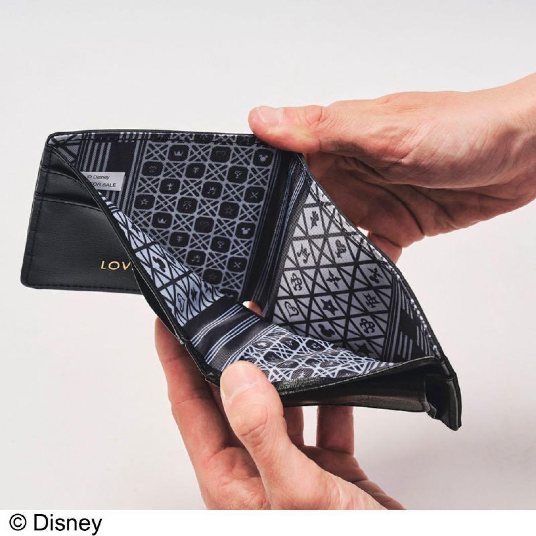 ディズニー キングダムハーツ 20周年 セブン タンブラー 2つ折り財布