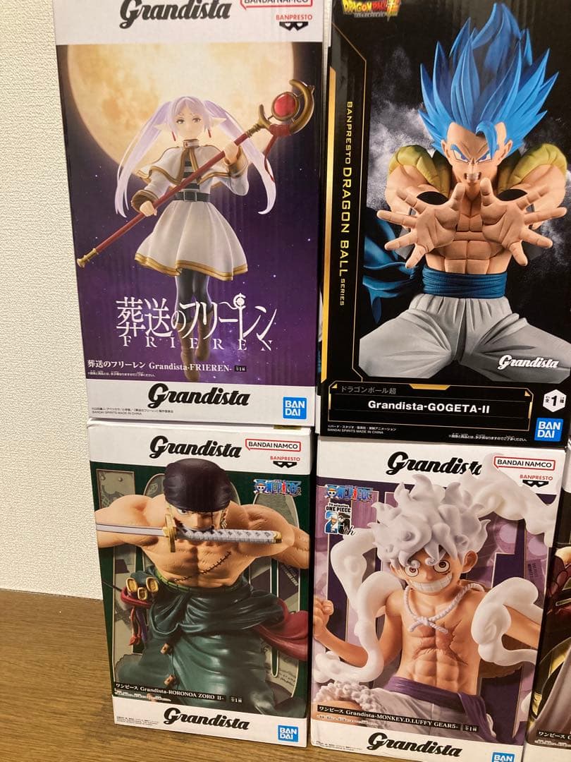 Grandista フィギュア ルフィ ゾロ ハンコック フリーレン 範馬 他