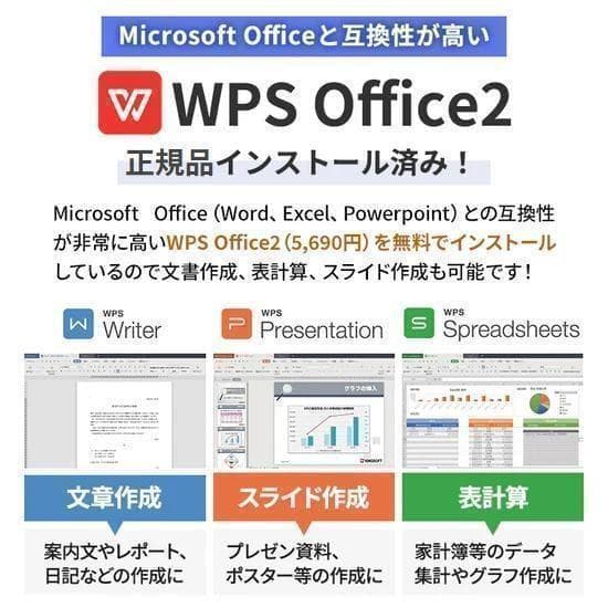 富士通 タッチパネル搭載小型ノートパソコン SSD換装&メモリ増設済 オフィス