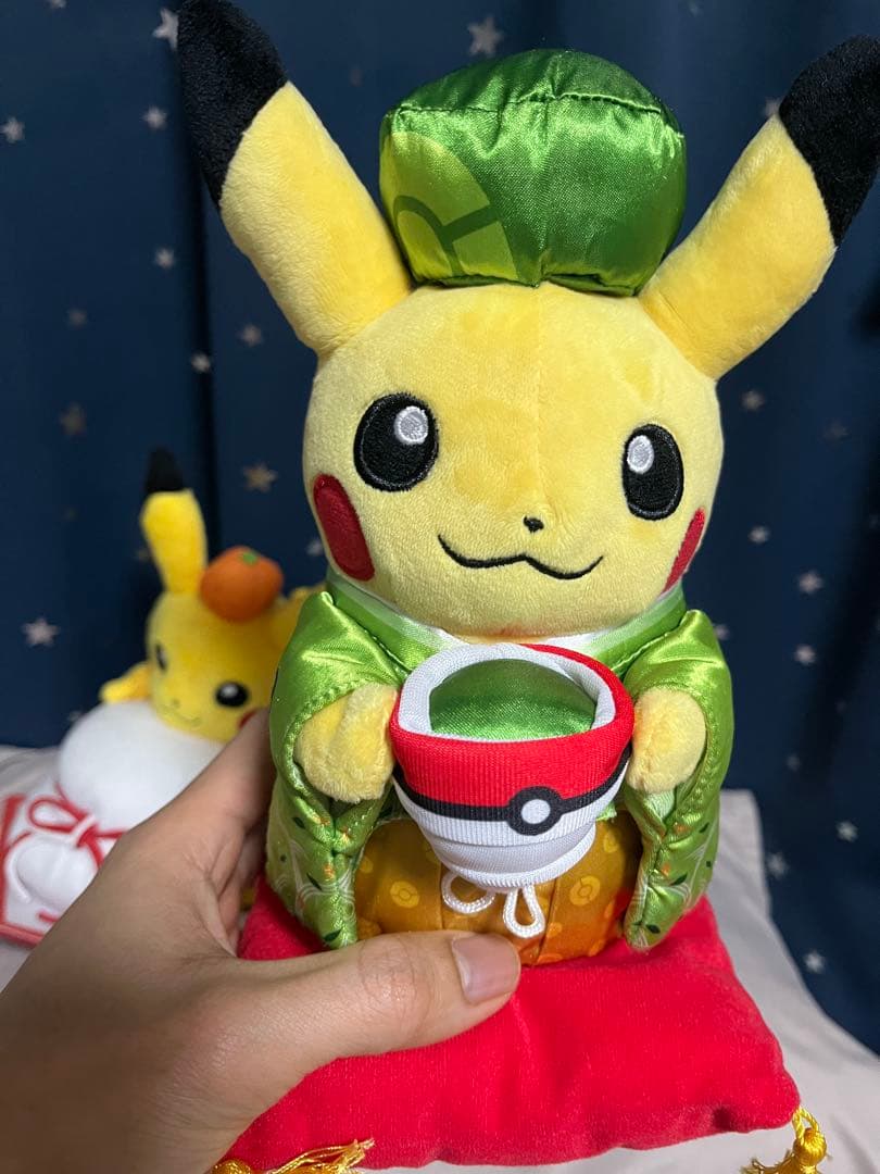 ピカチュウ ぬいぐるみ　3本セット