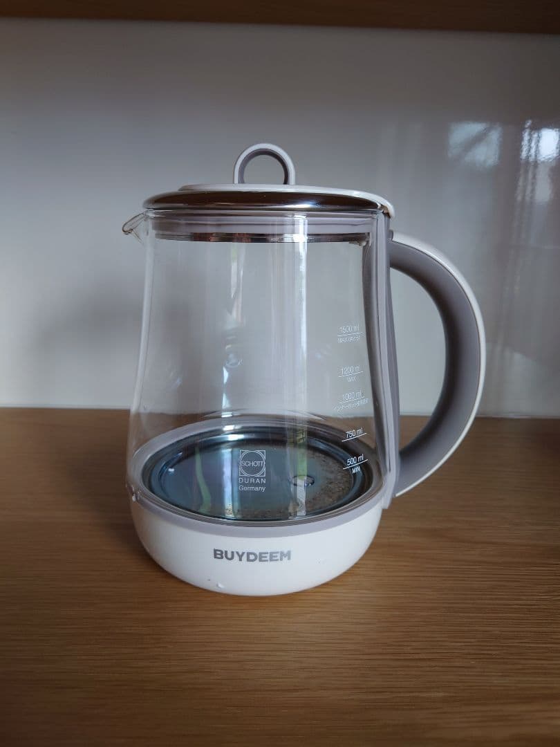 BUYDEEM 薬膳ティーポット 1.5L ホワイト K2562