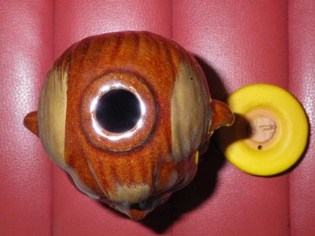 50'S★4つ目★ドランクマン★デカンタ★17★ビンテージ★酔っ払い★置物★