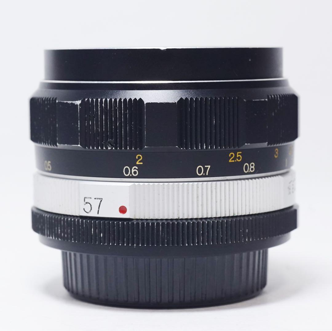 名玉 美品 KONICA HEXANON 57mm f1.4 六枚玉