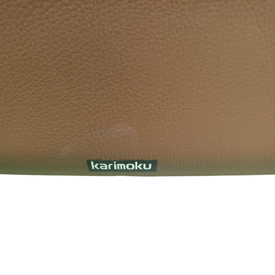 karimoku カリモク レザー 1人掛け ソファ