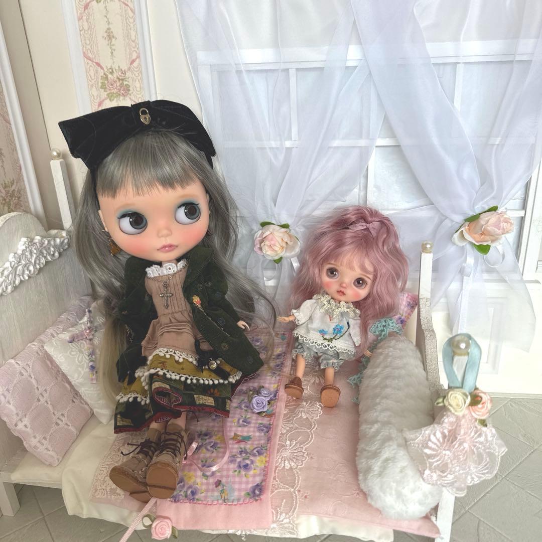 ドールハウス 背景ボード ミニチュア ブライス 3月17日までの短期出品