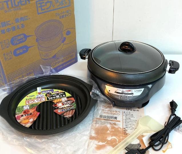 ✨️新品未開封週末値下げ✨️タイガーグリル鍋ホットプレートCPW-B131HR