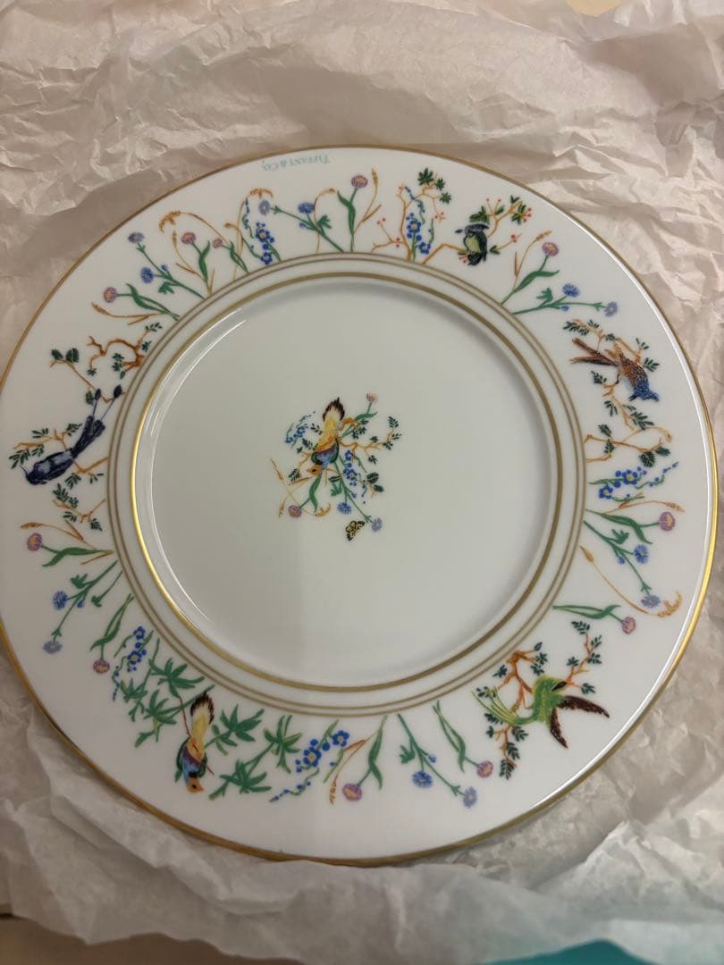 新品 ティファニー ジャルダン お皿 16cm 2枚セット Tiffany&Co