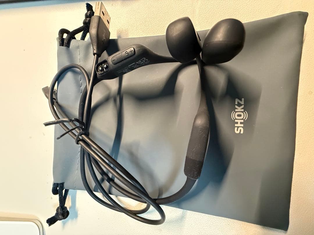 中古 Shokz ショックス 骨伝導イヤホン OpenRun S803
