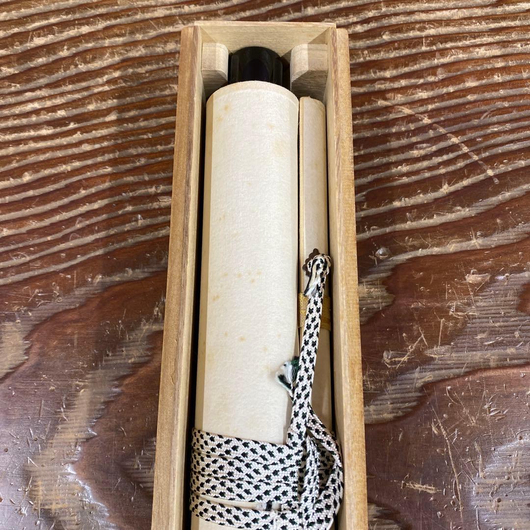 美品 掛け軸 細合喝堂作「百花為誰開」大徳寺塔頭龍源院 共箱 禅語 茶掛け