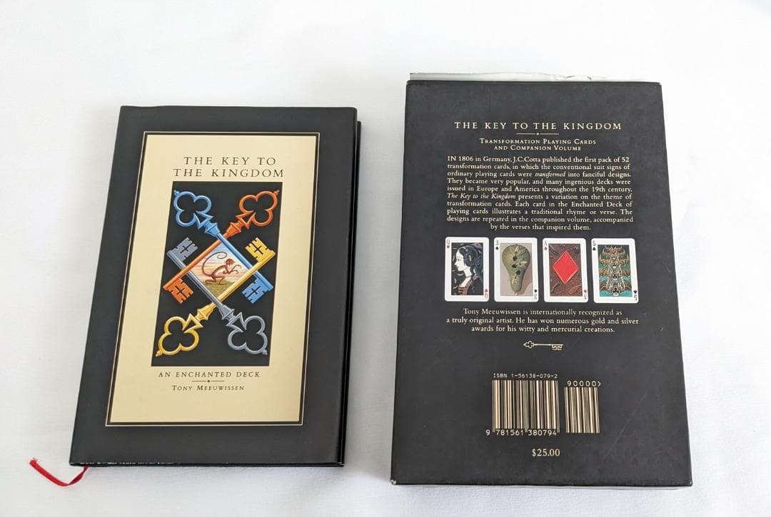 トランプ「THE KEY TO THE KINGDOM」解説ハードカバー付き