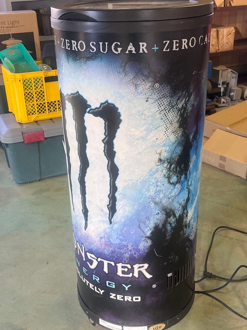 【非売品・超希少】モンスターエナジー 業務用バレル冷蔵庫 IDW製 G-80L