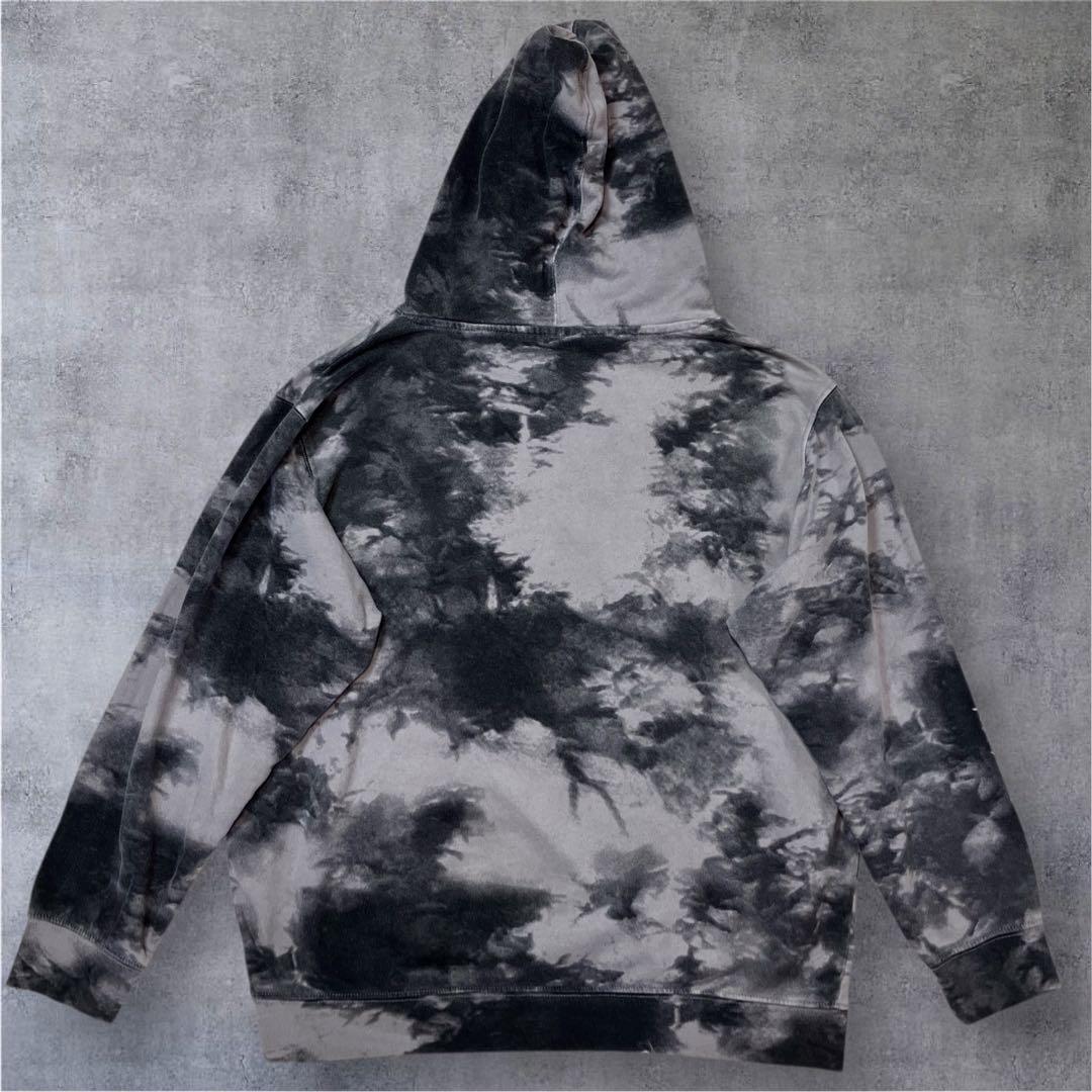 AC/DC アンガス・ヤング/パーカー/タイダイ/ブリーチ/USA古着/US Ｌ