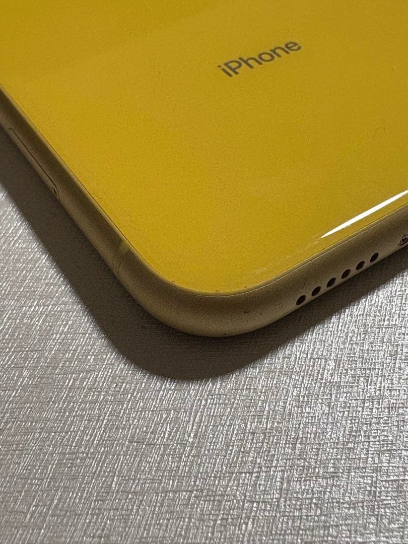 Apple iPhone XR イエロー 本体　128GB
