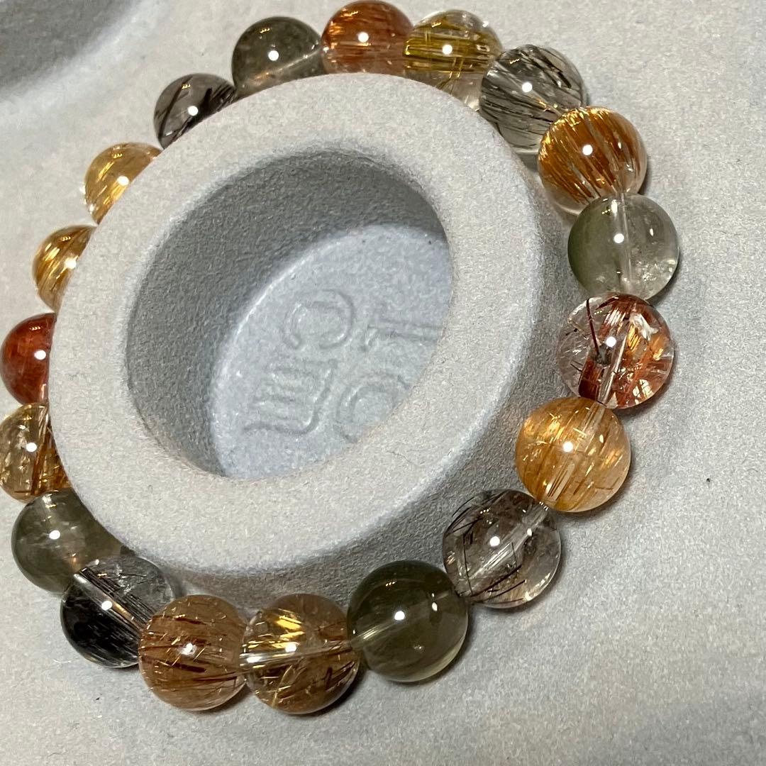 ミックスルチルクォーツブレスレット