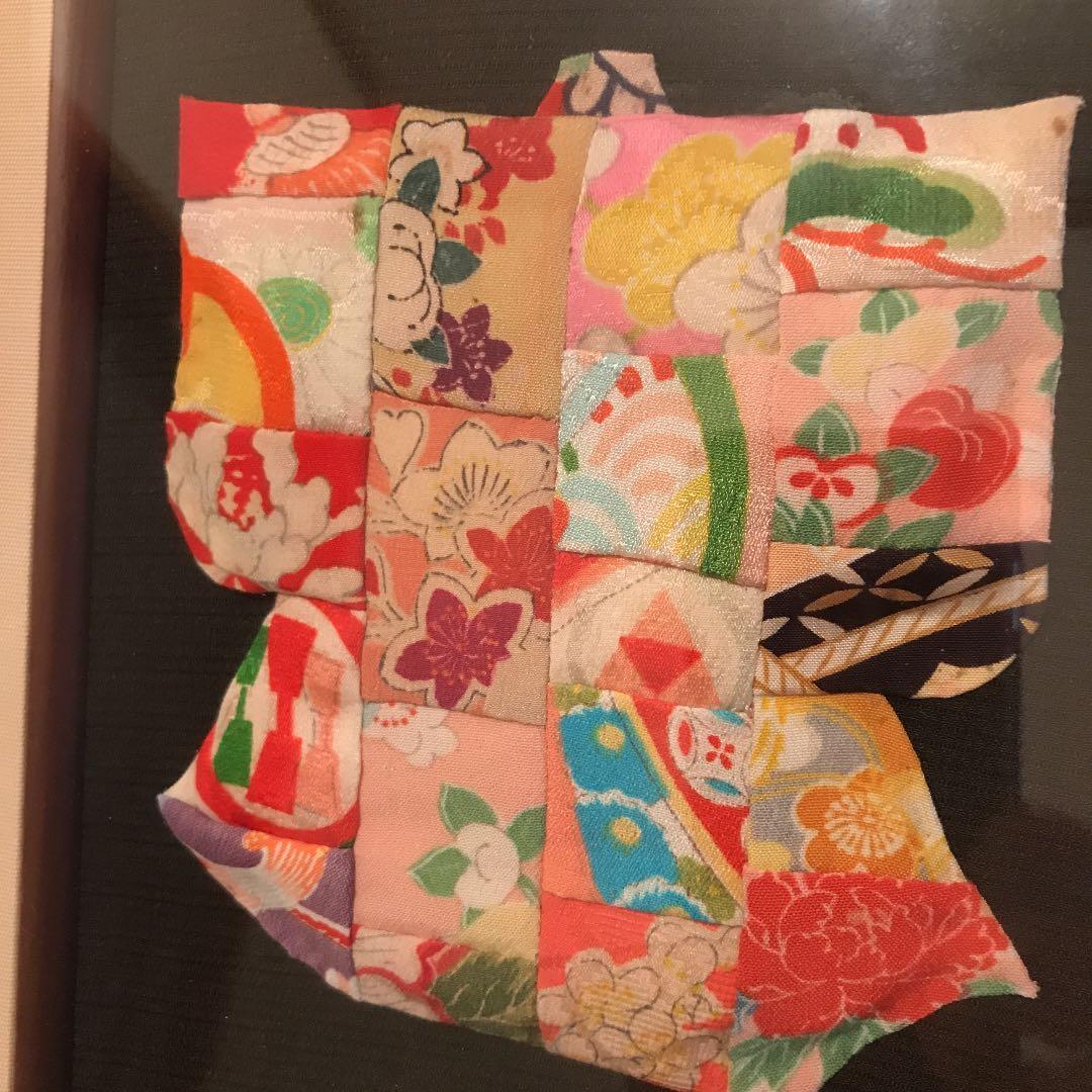 縮緬七夕押し絵額縁