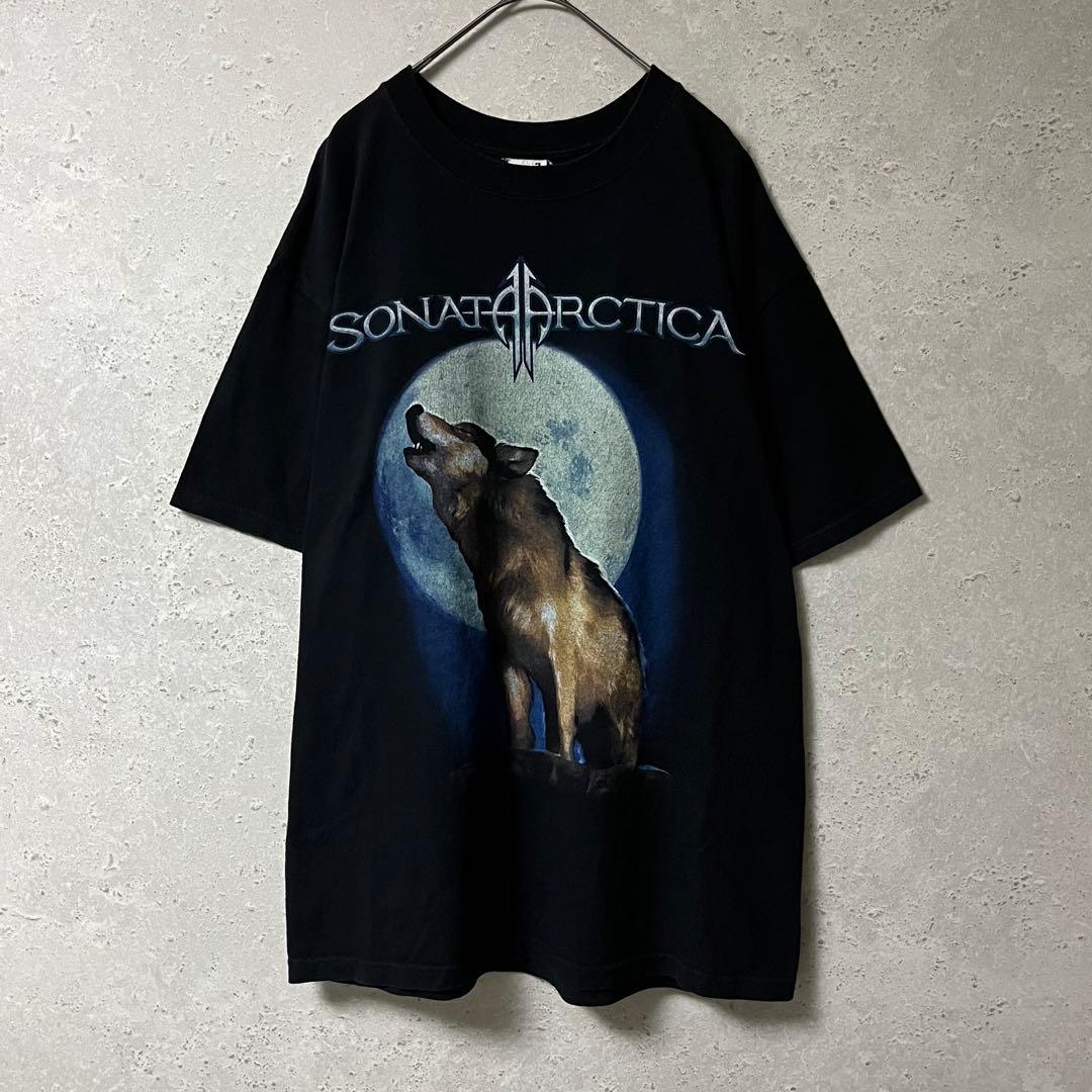 00sアンビルanvilソナタSONATA ARCTICAメタルバンtブラック