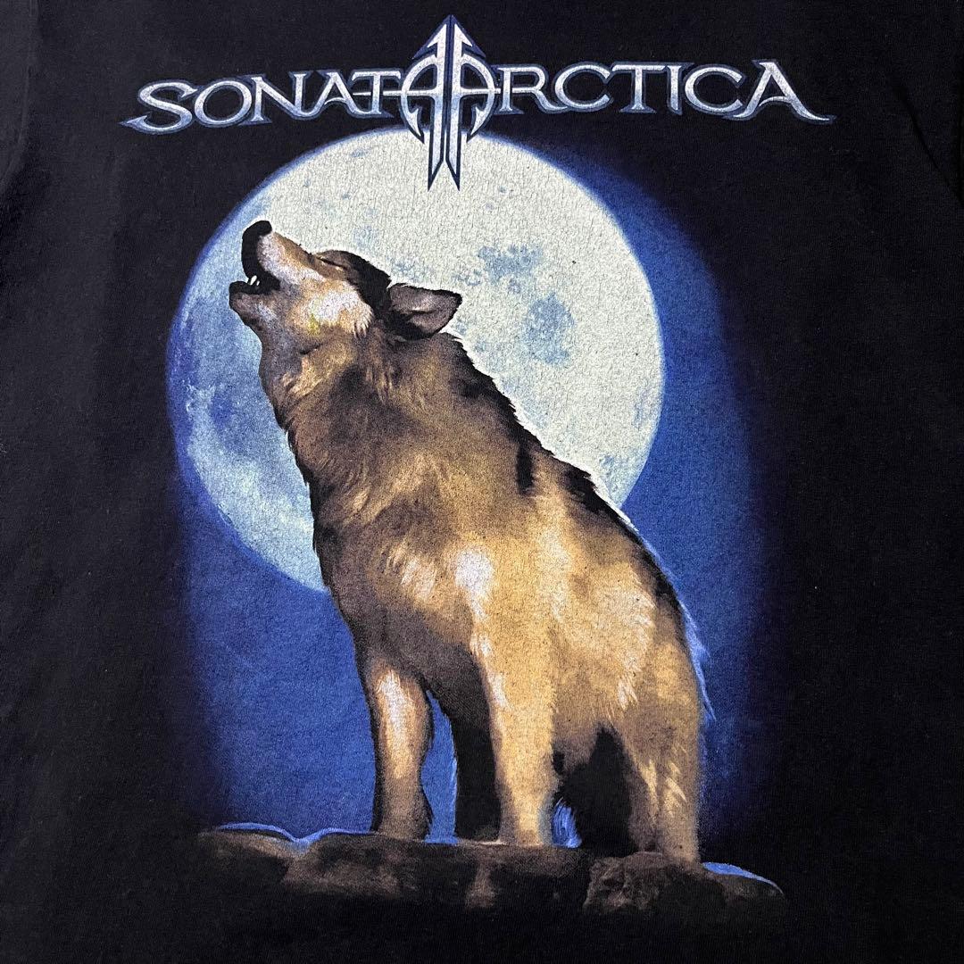 00sアンビルanvilソナタSONATA ARCTICAメタルバンtブラック
